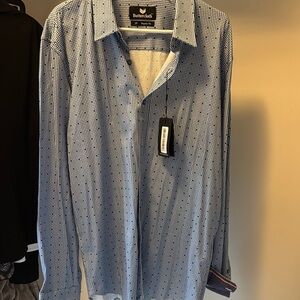 Butter Men's Blue Shirt